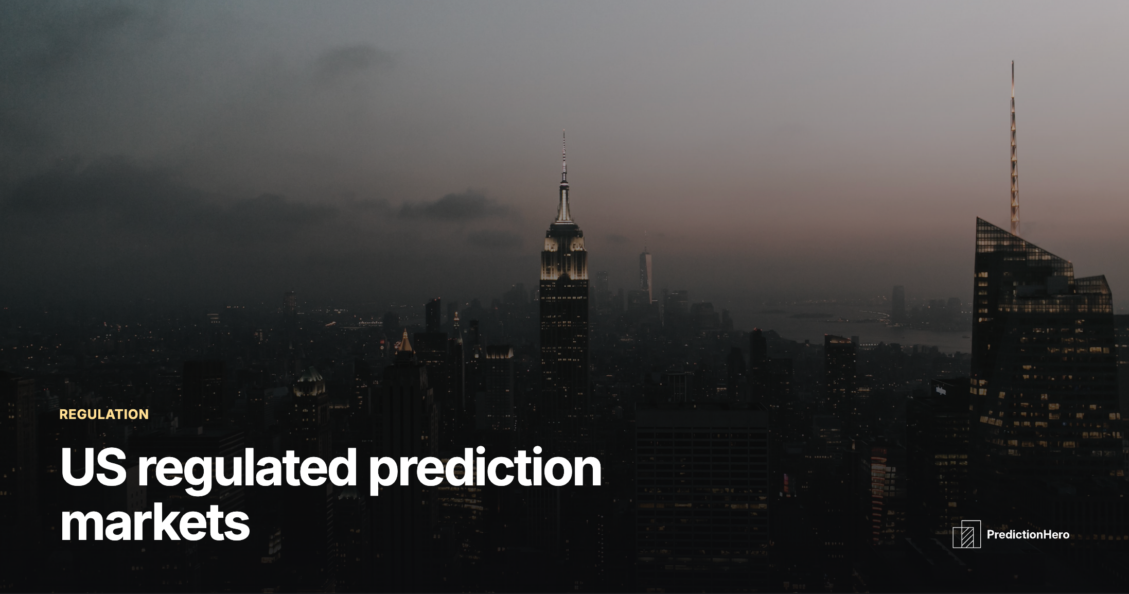 PredictionHero article image: US regulated prediction markets.