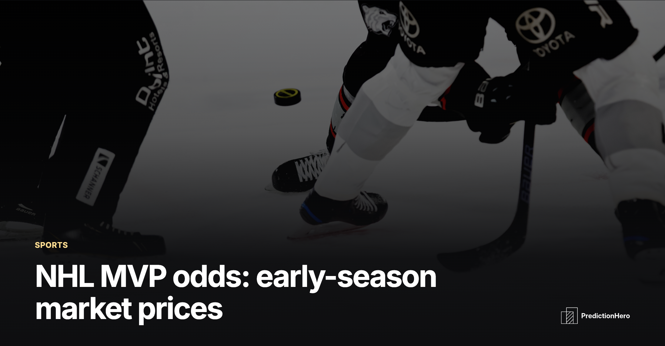 PredictionHero article image: NHL MVP odds.