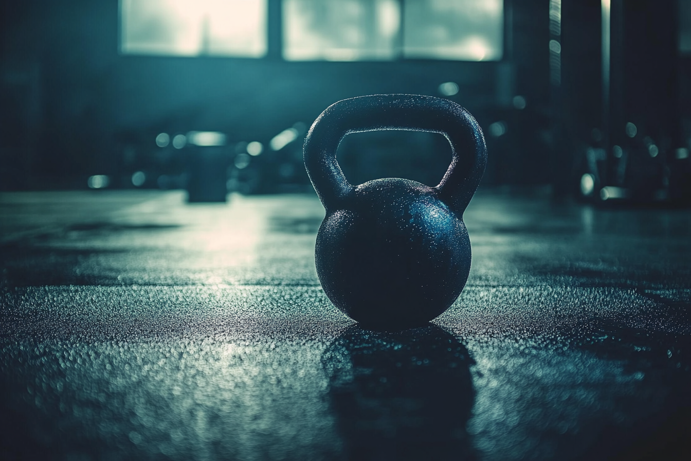 Single-arm kettlebel workout