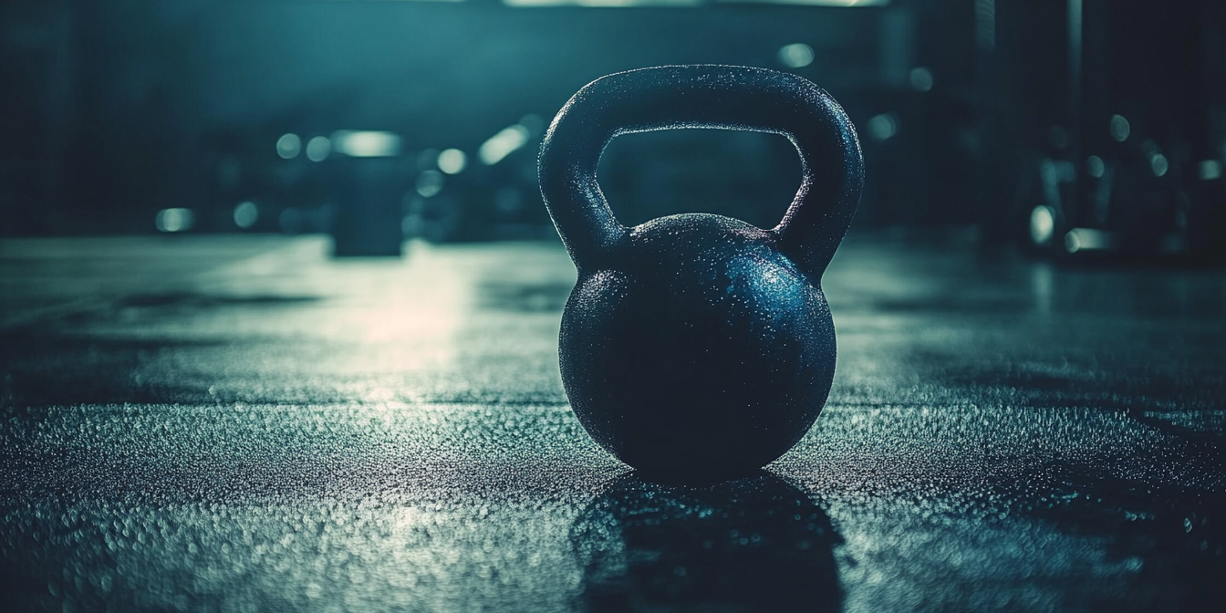 Single-arm kettlebel workout