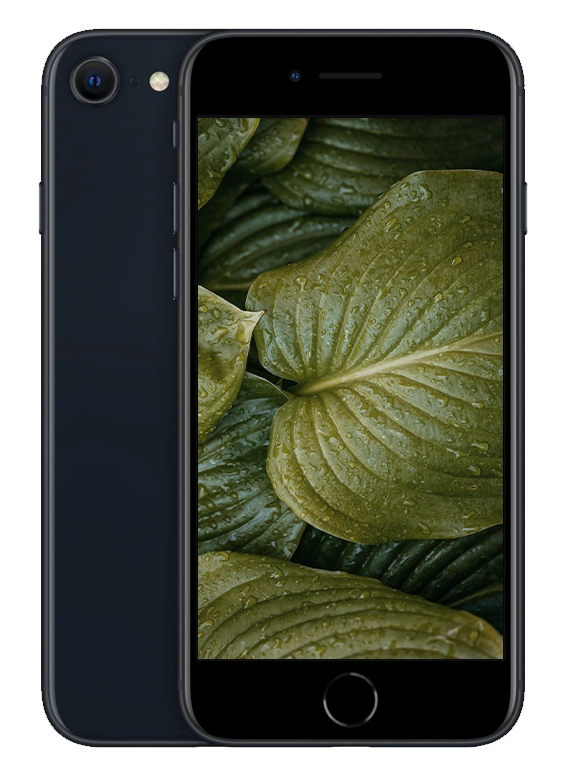 iPhone SE 2022 Midnatt