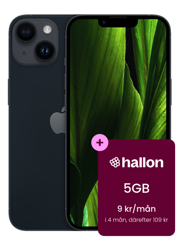iPhone 14 med Hallon