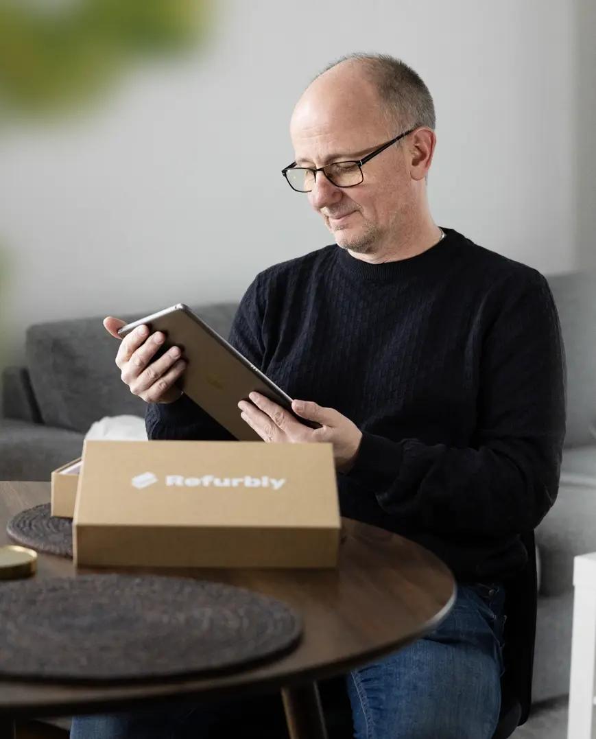 iPad unboxing