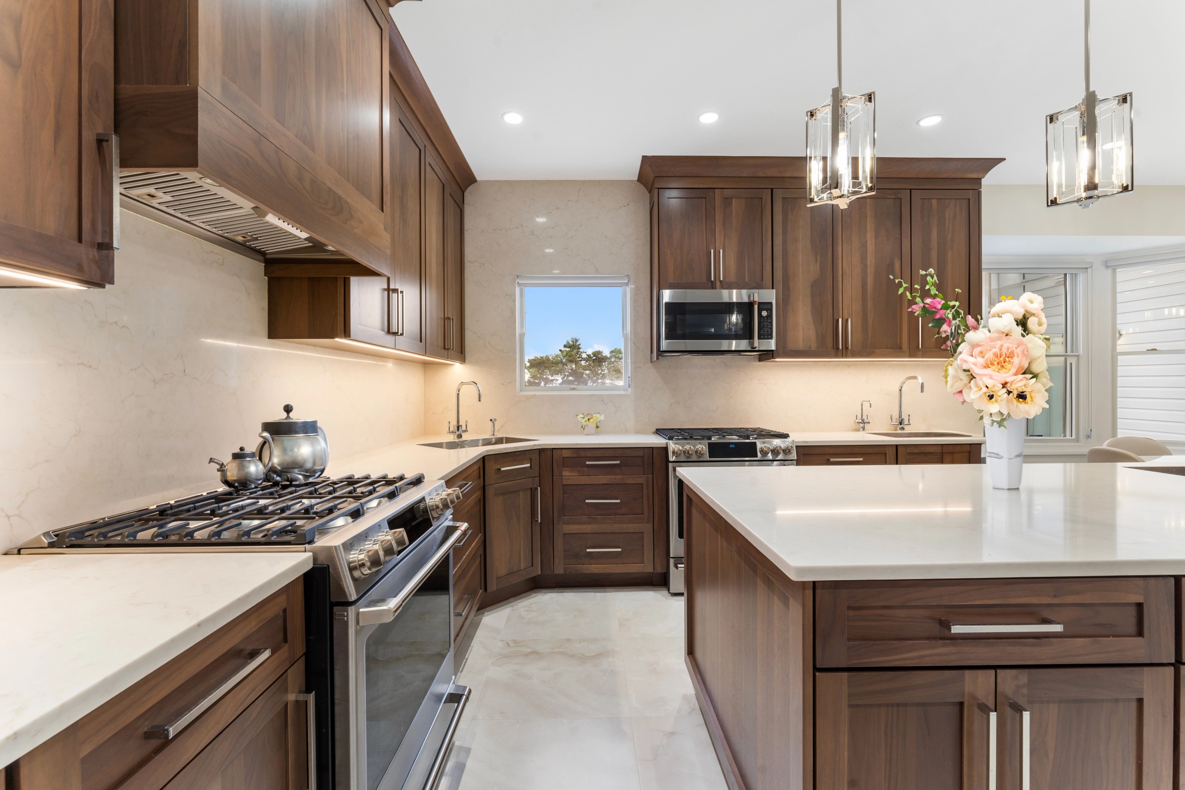 A Study in Walnut kitchen