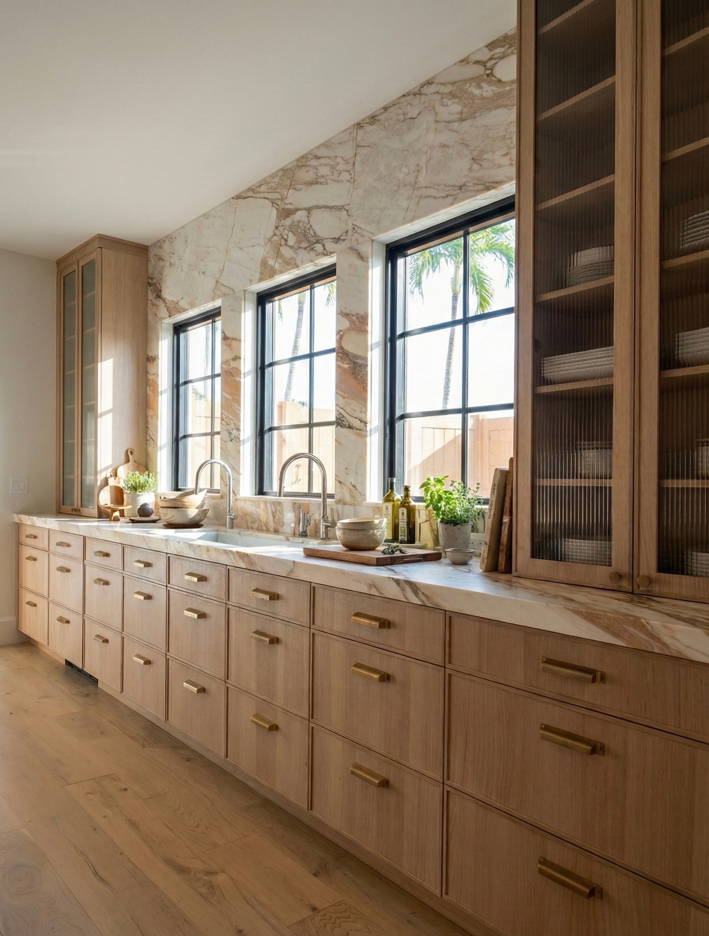 Sunwashed White Oak kitchen