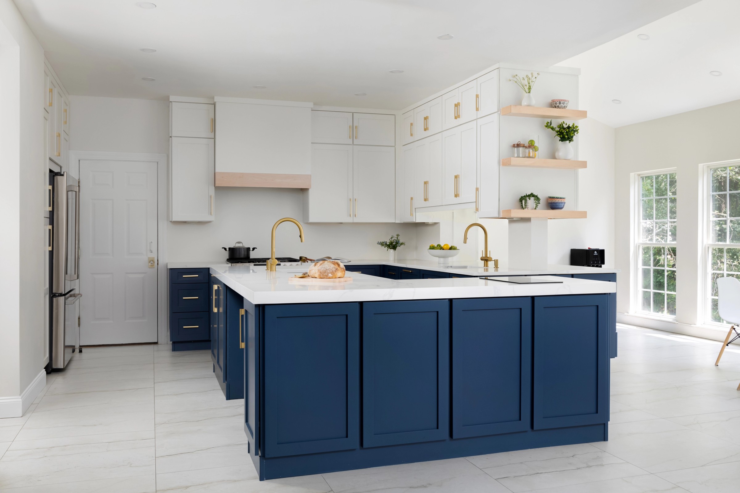 The L-Shaped Gathering Kitchen kitchen