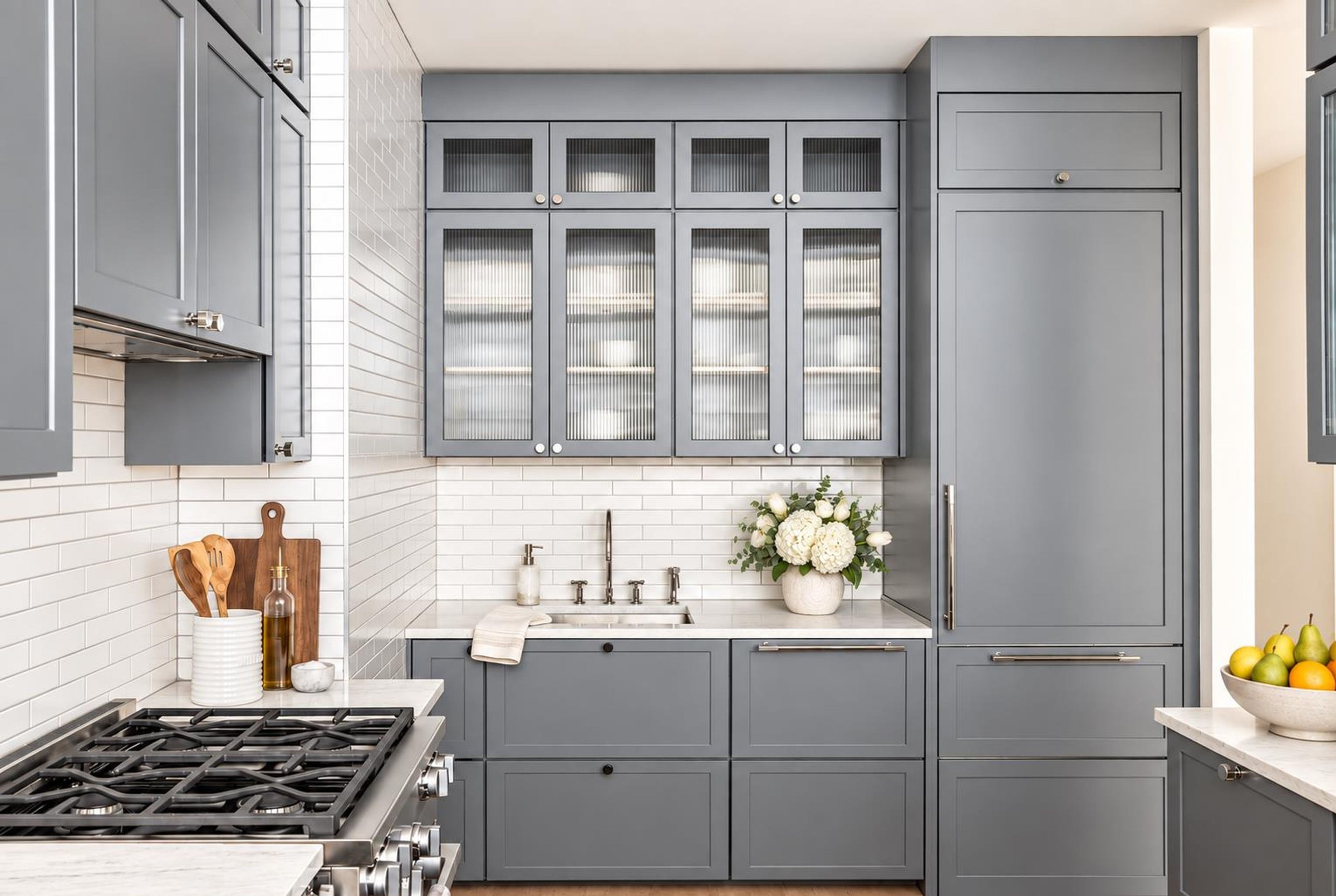 Two Kitchens, One Manhattan Townhouse kitchen
