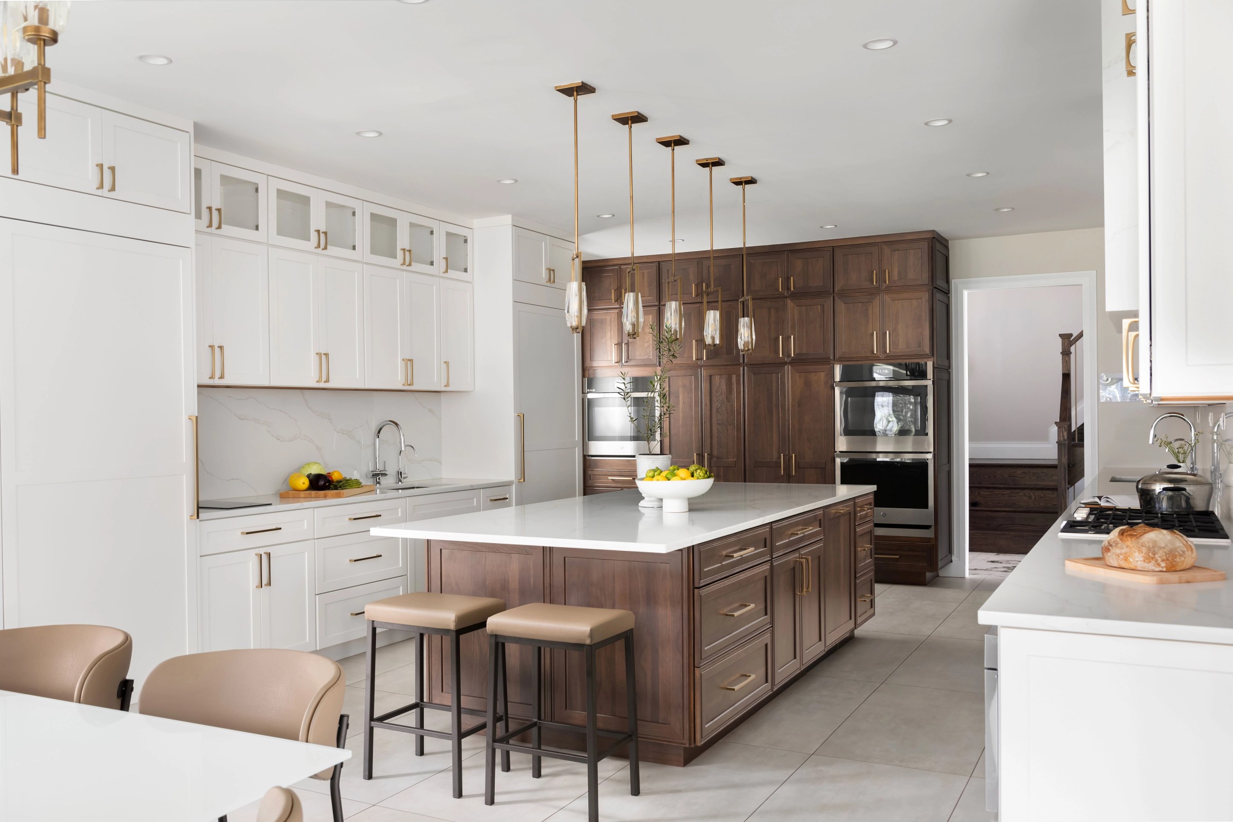 Walnut Stacked in Style kitchen