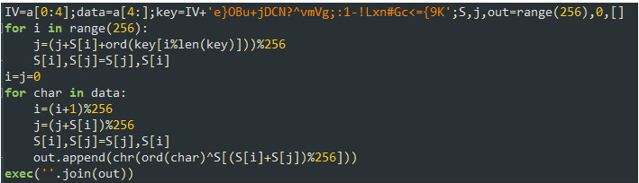 Code snippet