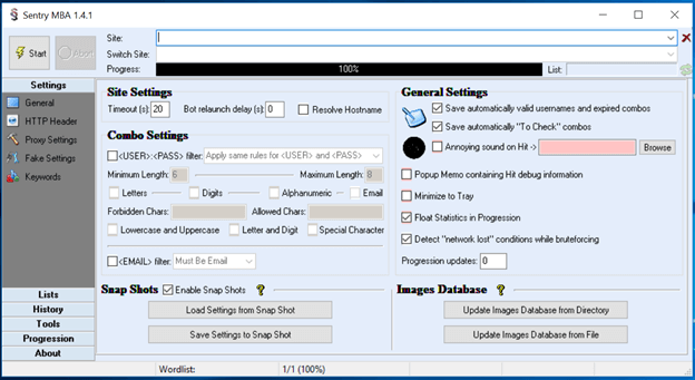 Figure 27. Sentry MBA, a standard user simulation tool.