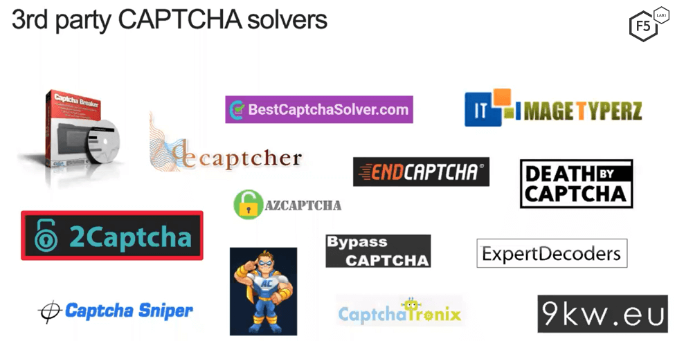 A simple Google search turns up dozens of CAPTCHA solver services and apps.