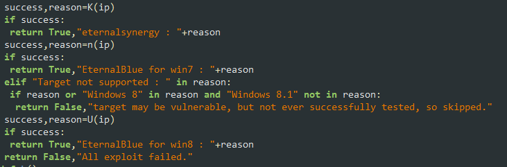 Code snippet