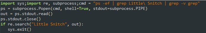 Code snippet