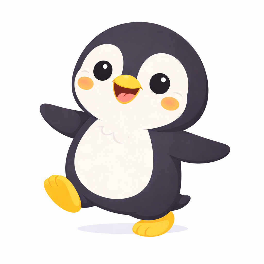 Penguin dancing