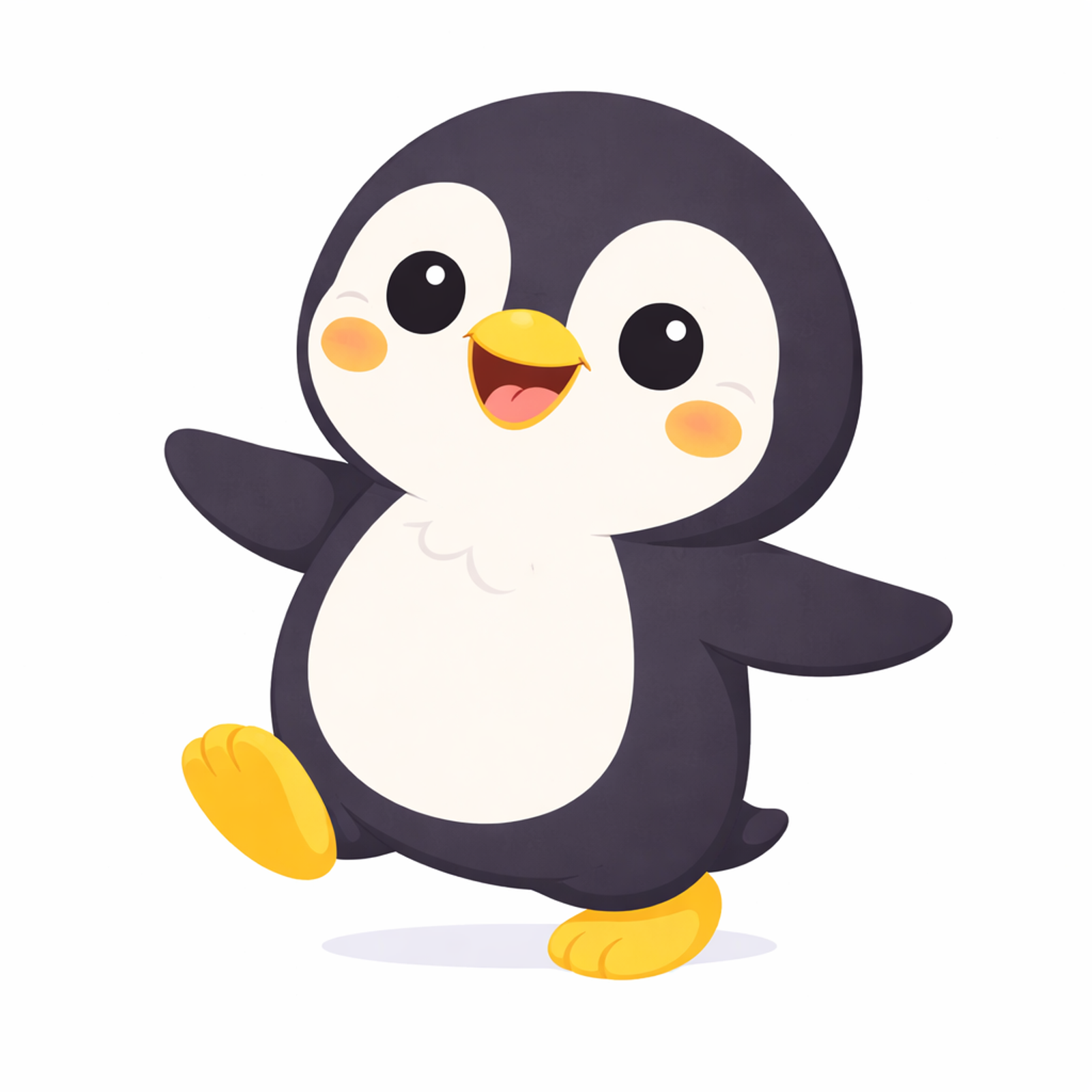 Penguin dancing