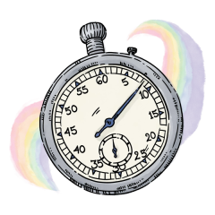 Hand-drawn burning firepit