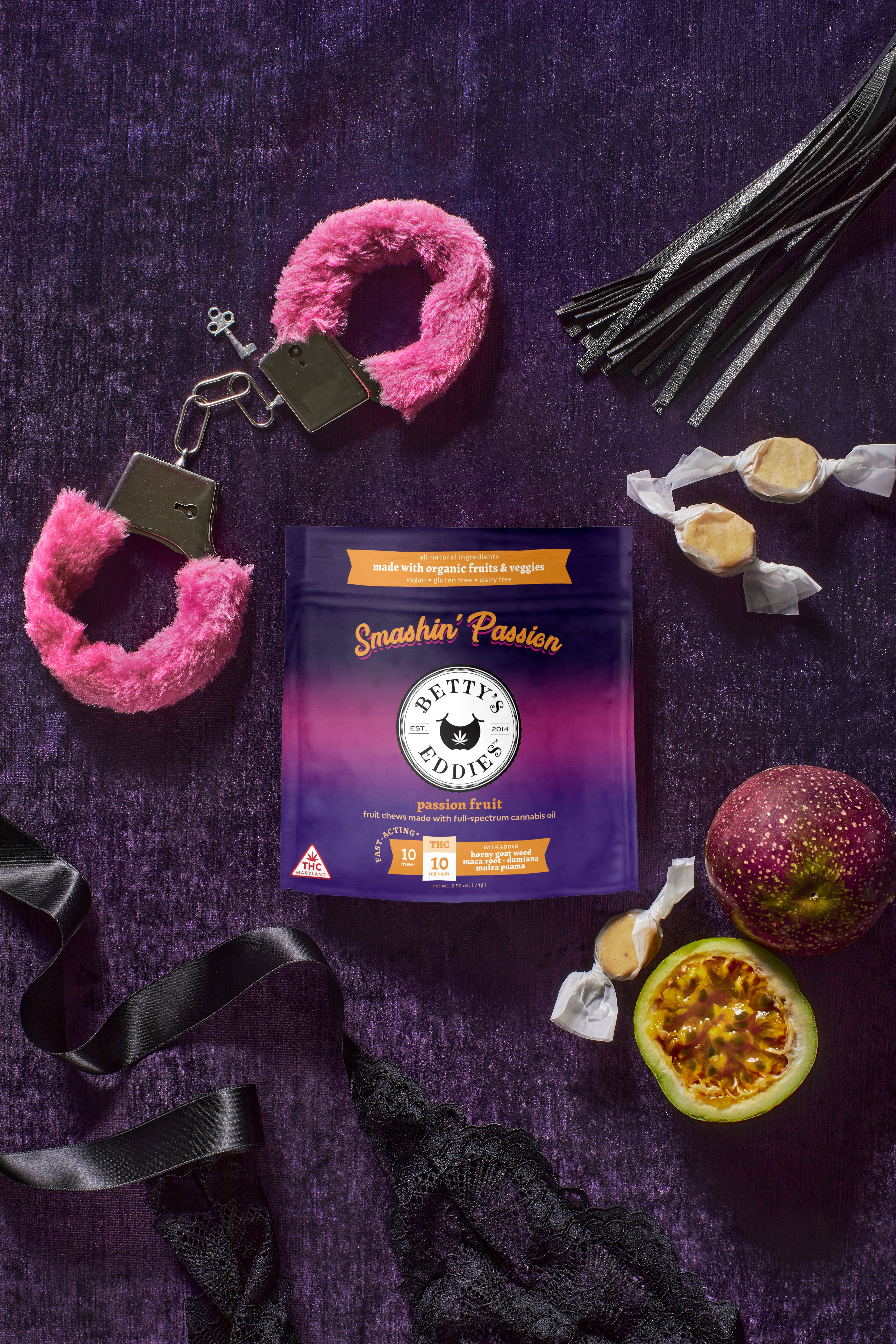 Betty's Eddies Cannabis Fruit Chews with Aphrodisiacs