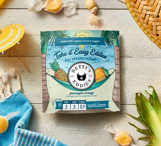 Betty's Eddies Cannabis Fruit Chews for Relaxation