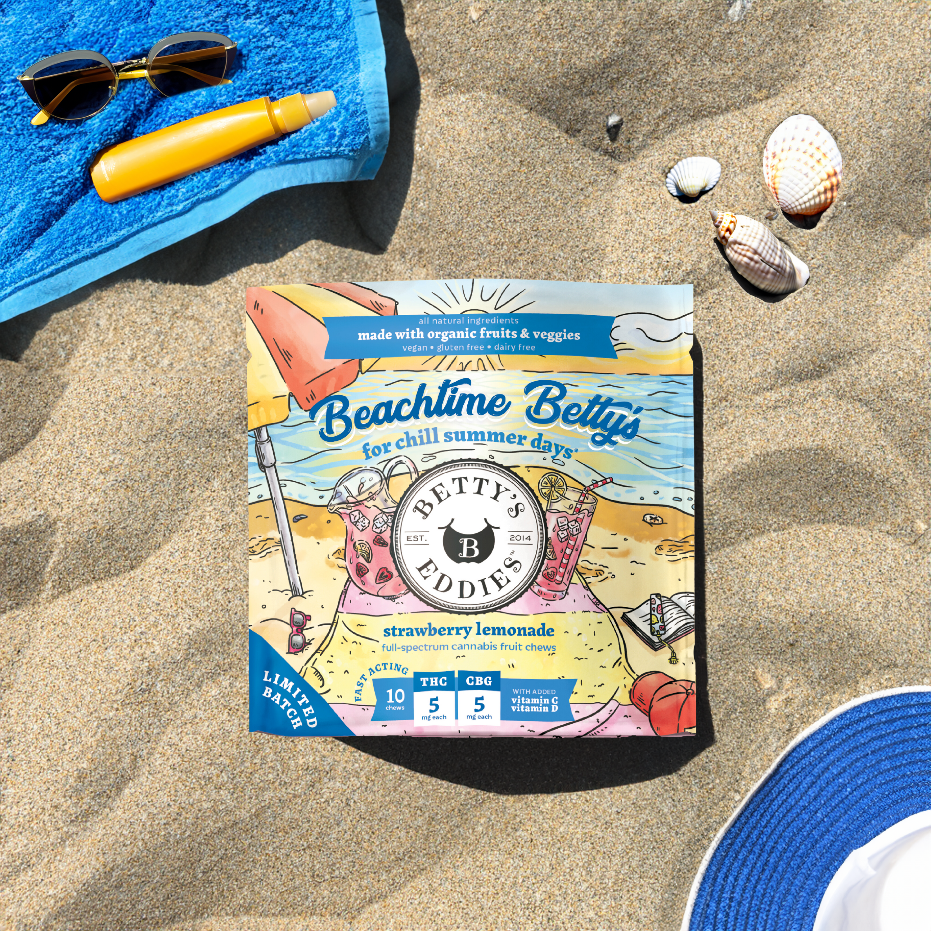 Betty's Eddies Cannabis Fruit Chews for Chill Summer Days