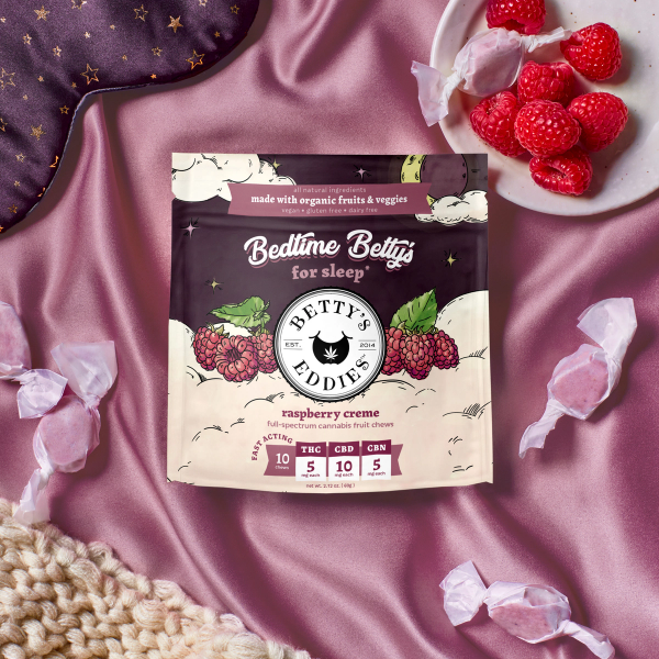 Betty's Eddies Cannabis Fruit Chews for Sleep with CBD, CBN