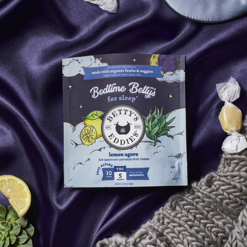 Betty's Eddies Bedtime Betty's Lemon Agave Chews for Sleep with