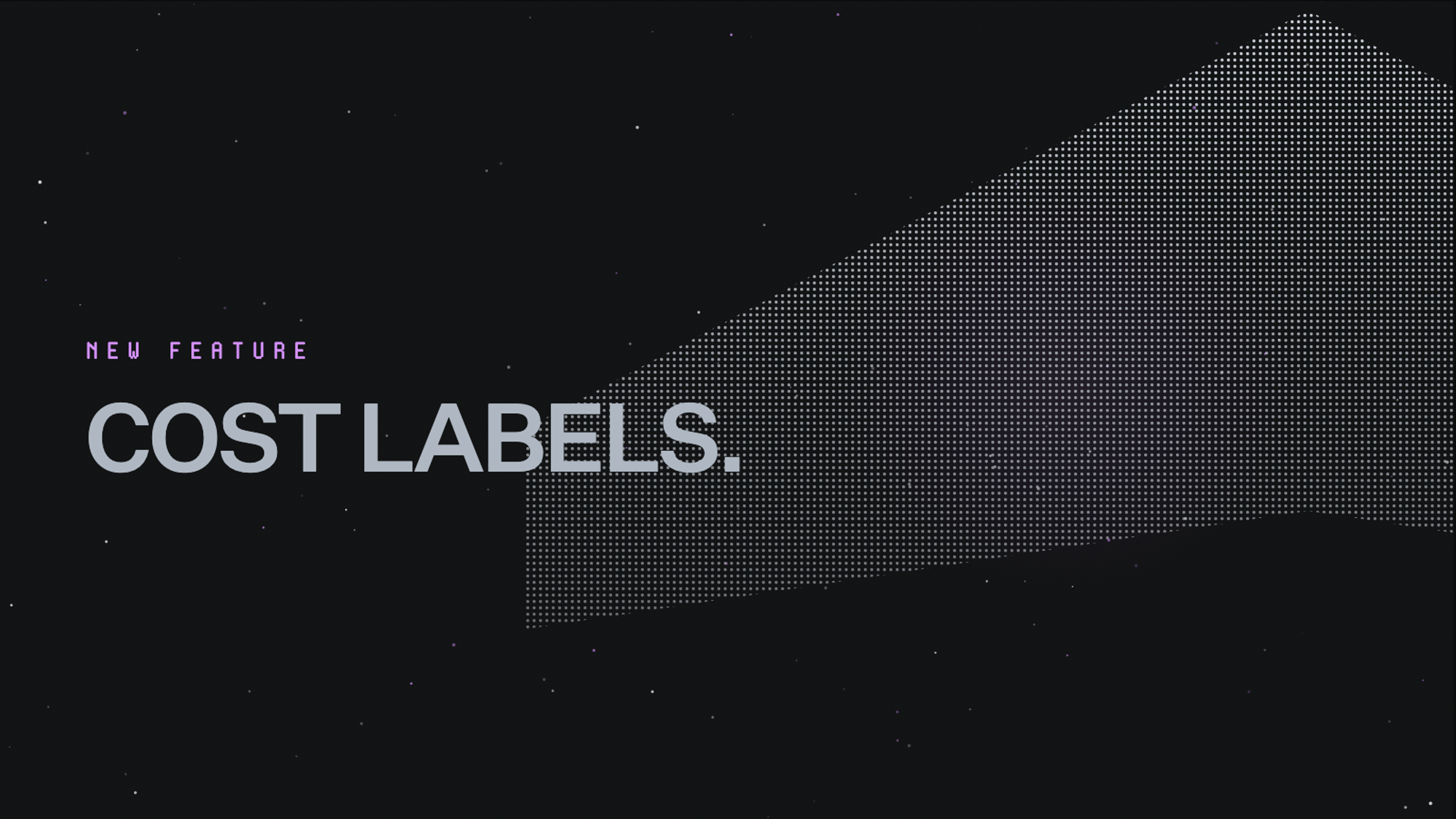 North.cloud announces new feature within Coststreams: Cost Labels. 