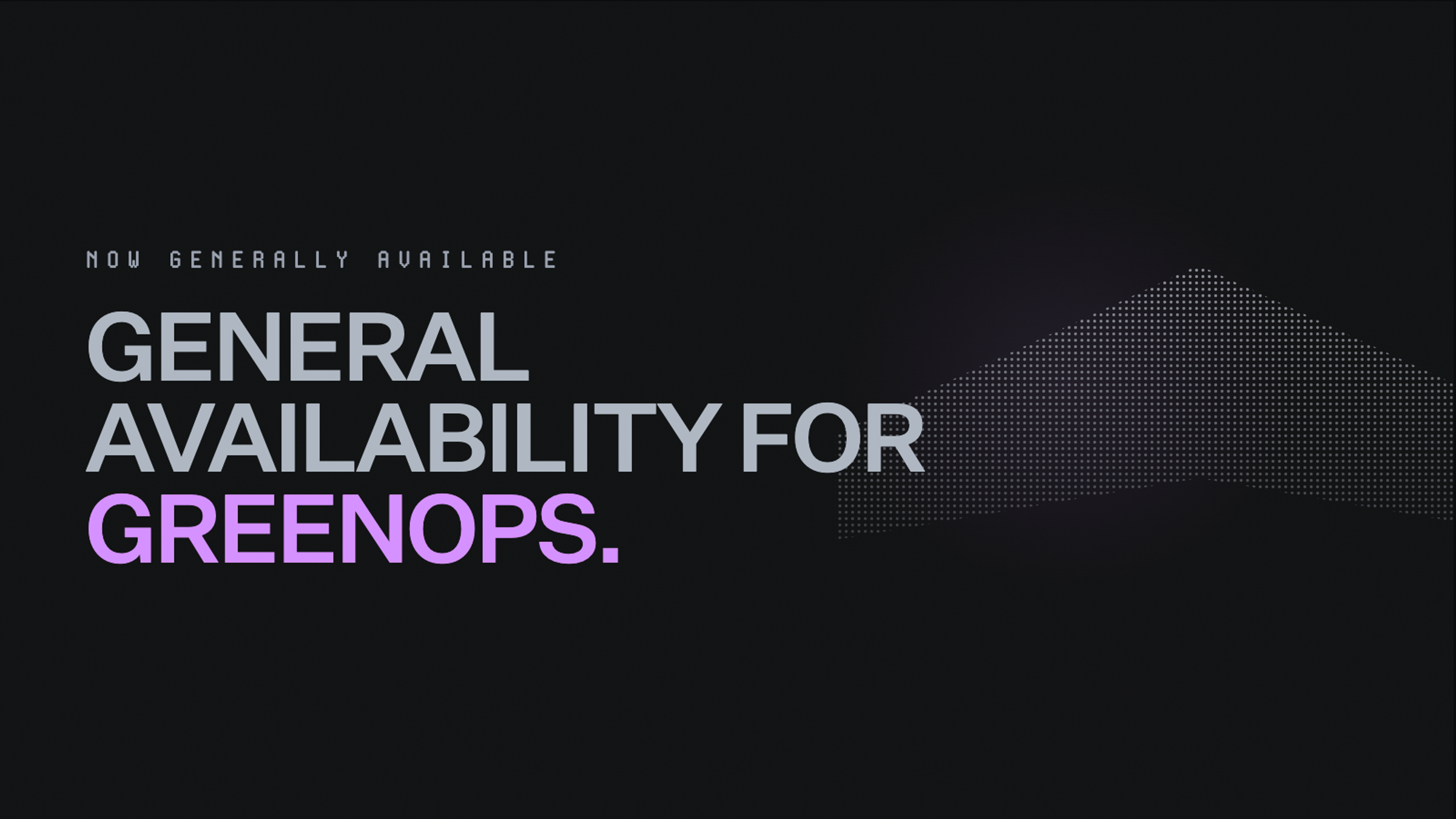 North.cloud announces GreenOps, the first cloud carbon neutrality engine. 