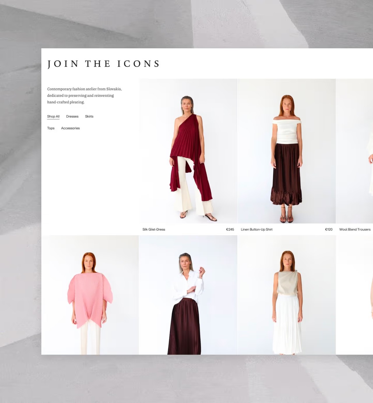 Jankiv – ukázka e-shopu
