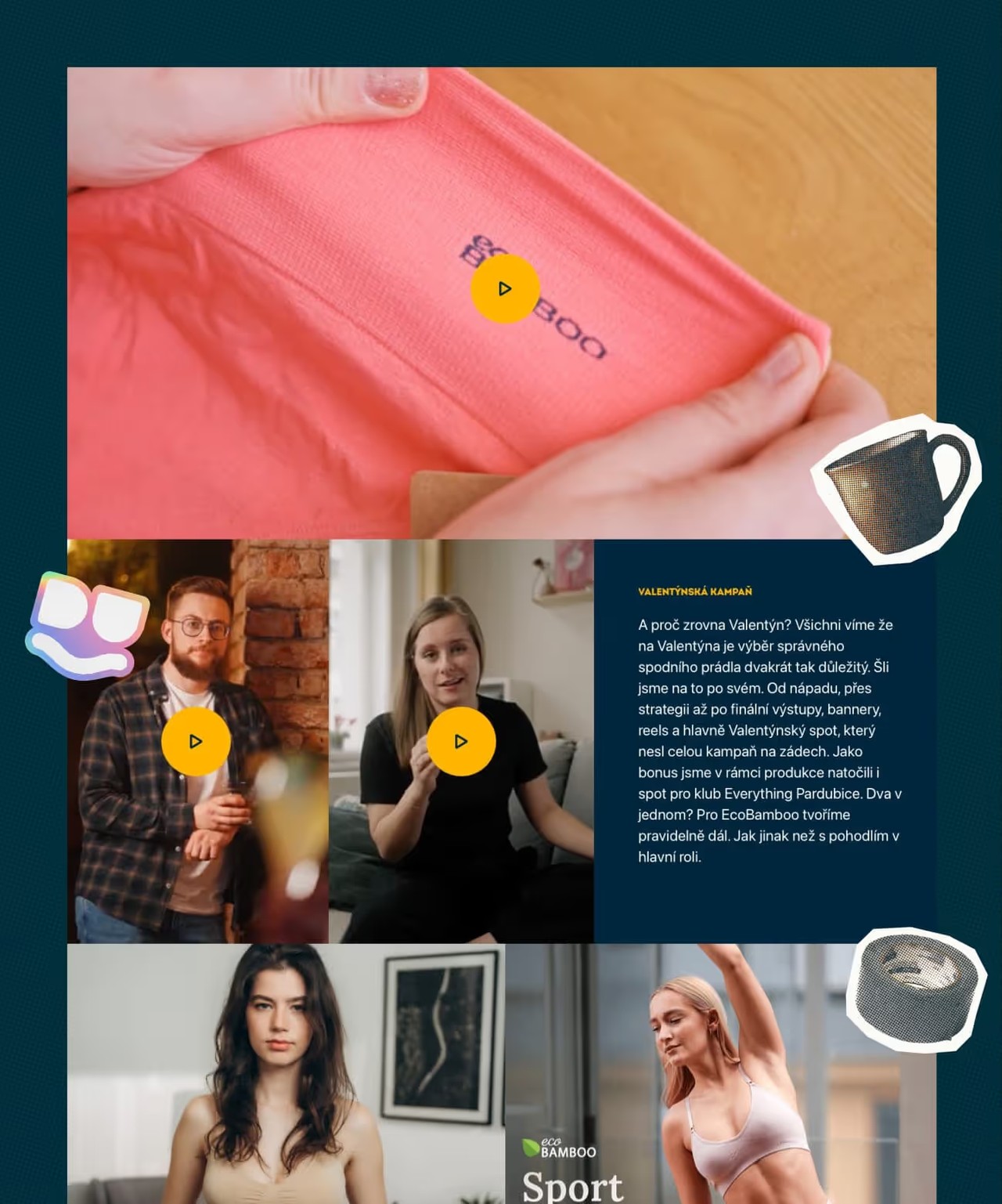 Dudeup - webdesign a Webflow vývoj pro kreativní reklamní agenturu