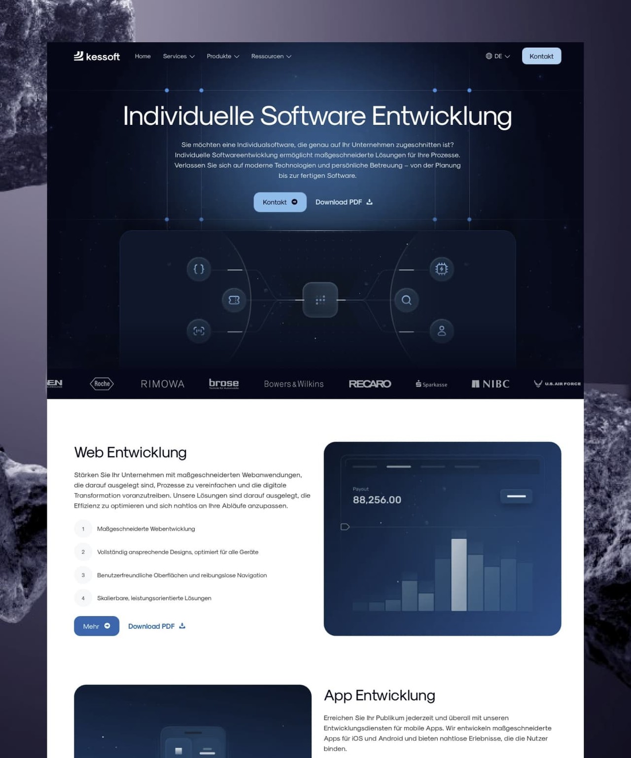 Kessoft - Webflow development for a software company focused on digital transformation