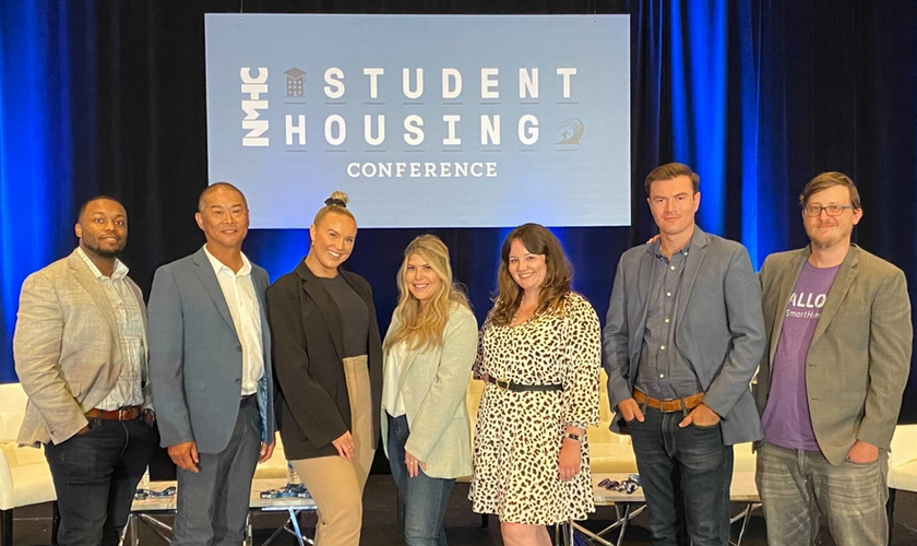 SmartRent's Student Housing team at NMHC Student Housing Conference 2021.