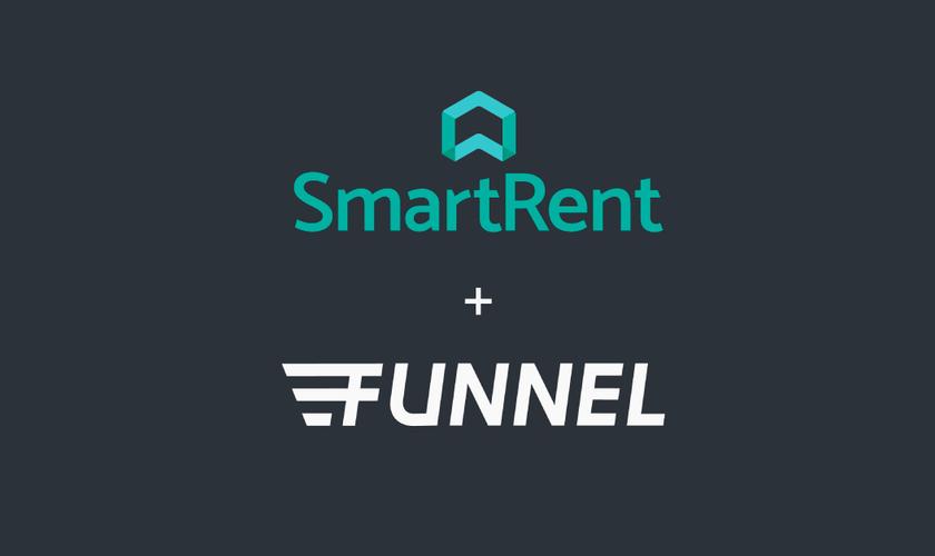 SmartRent and Funnel logos