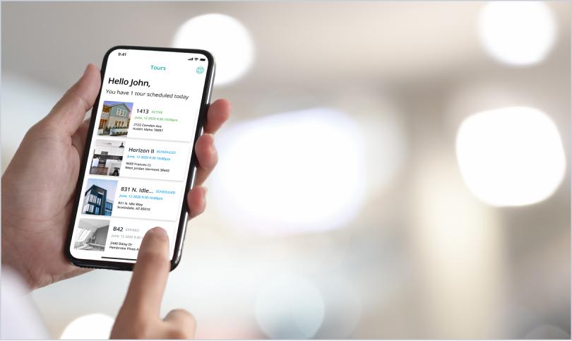 self-guided tours mobile app