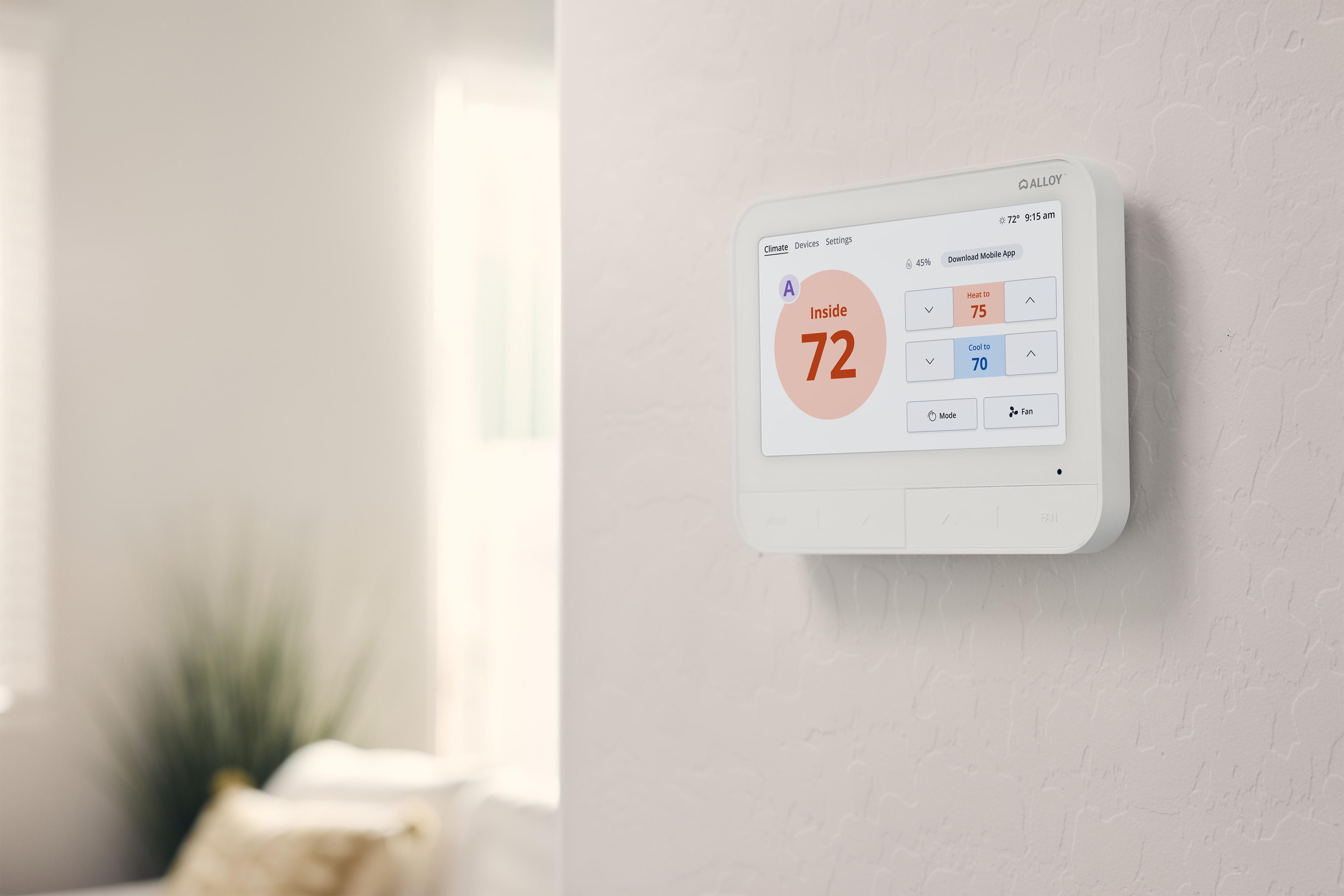 Sustainable Penthouse Apartments With Smart Thermostat Systems photo