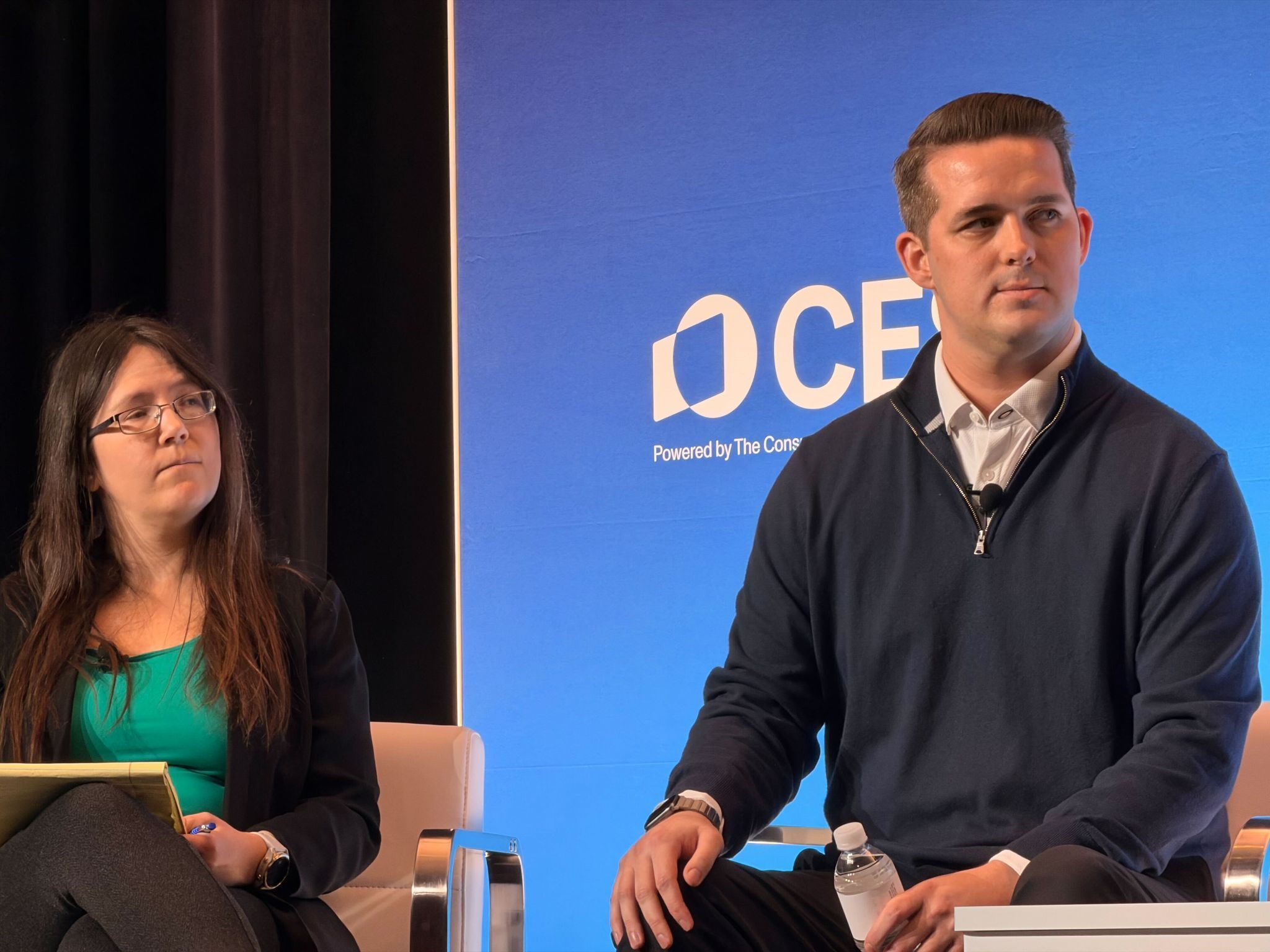 Braeden Scheer speaks at CES 2026