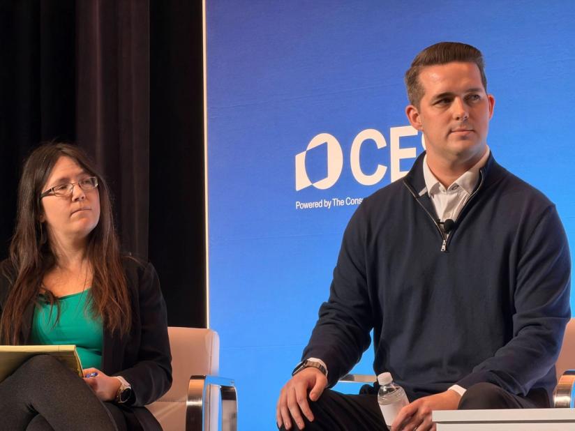 Braeden Scheer speaks at CES 2026