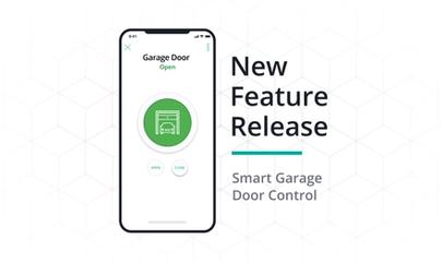 New feature release: smart garage door control