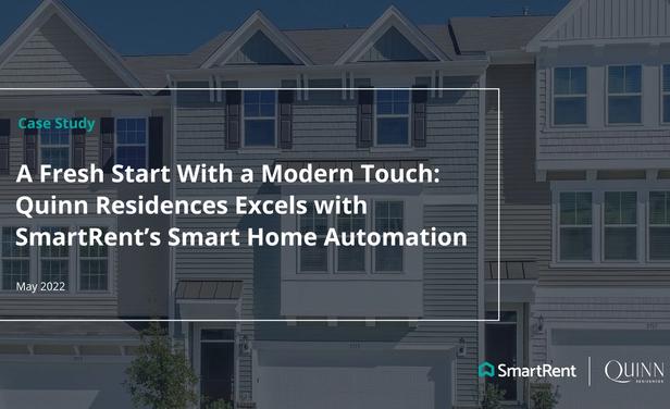 See how the SmartRent & Quinn Residences partnership improved operations, resident satisfaction, and protects assets in the new case study.