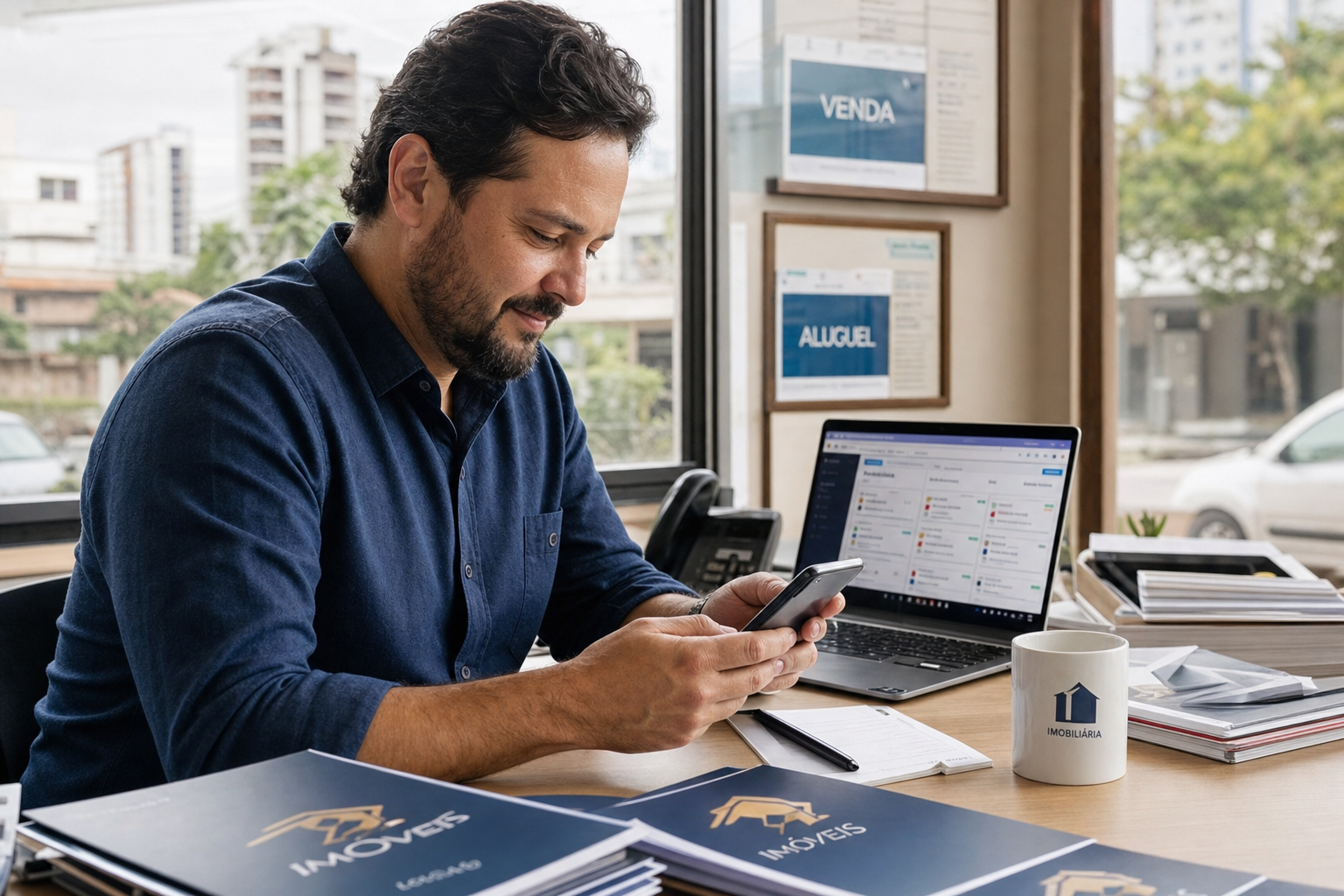 Automação de WhatsApp para imobiliárias distribuir leads