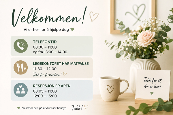 Åpningstider
