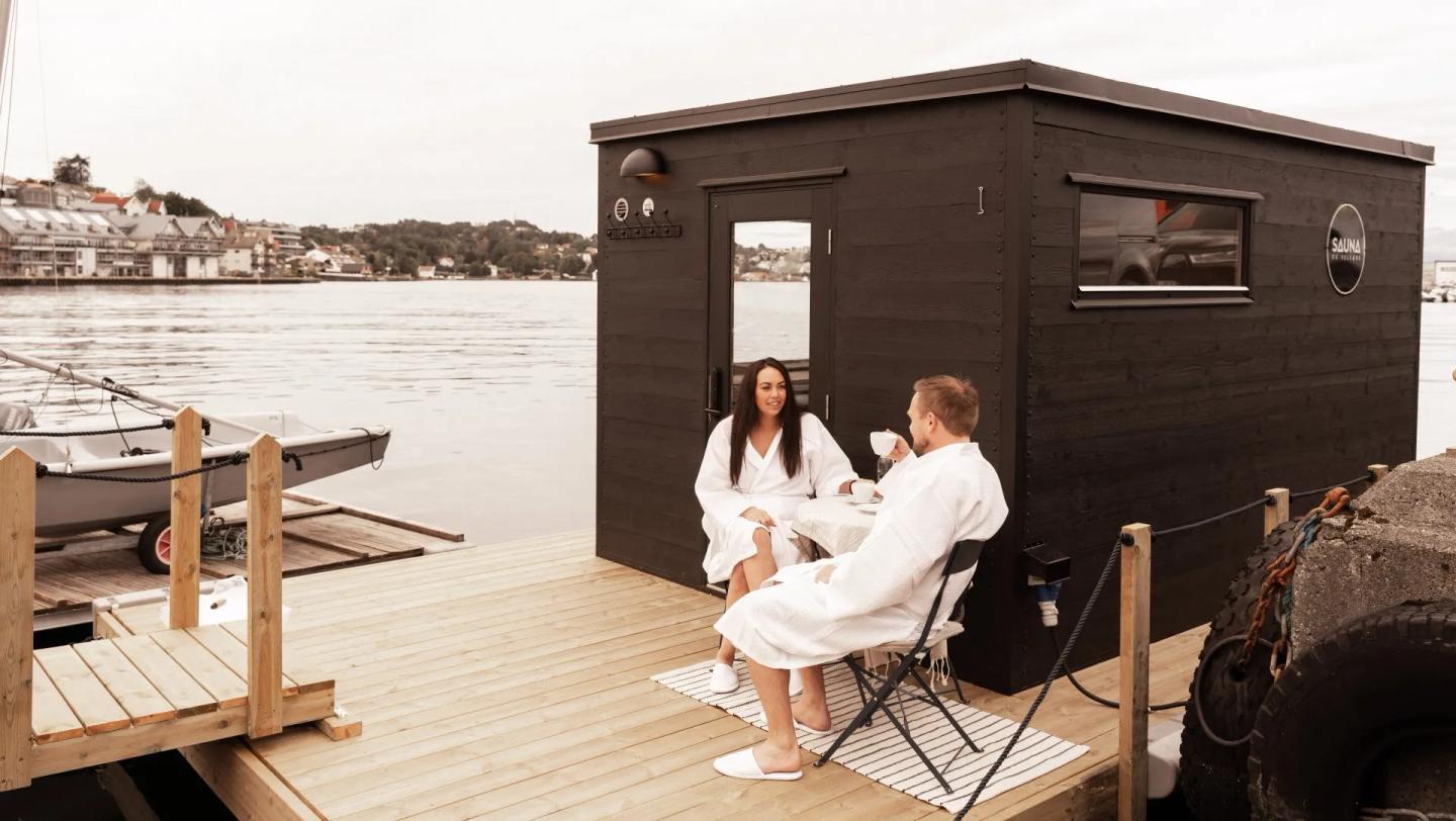 Flytende sauna