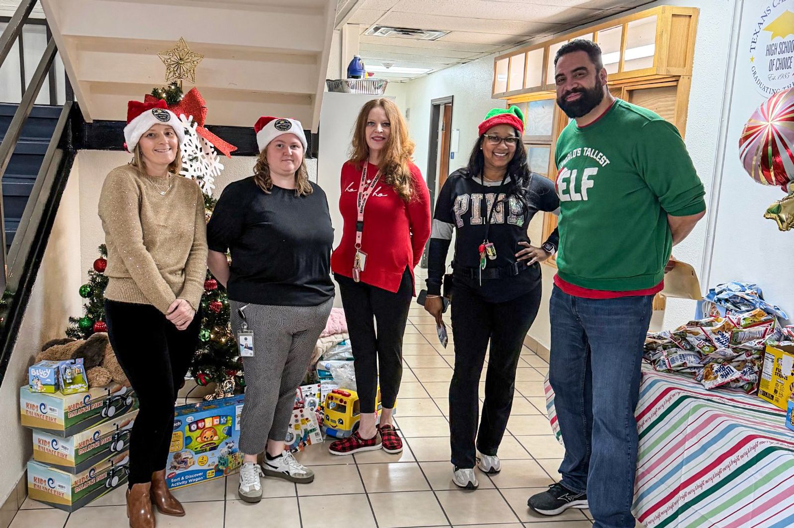 Bringing Holiday Cheer to Student Parents at Texans Can Academies