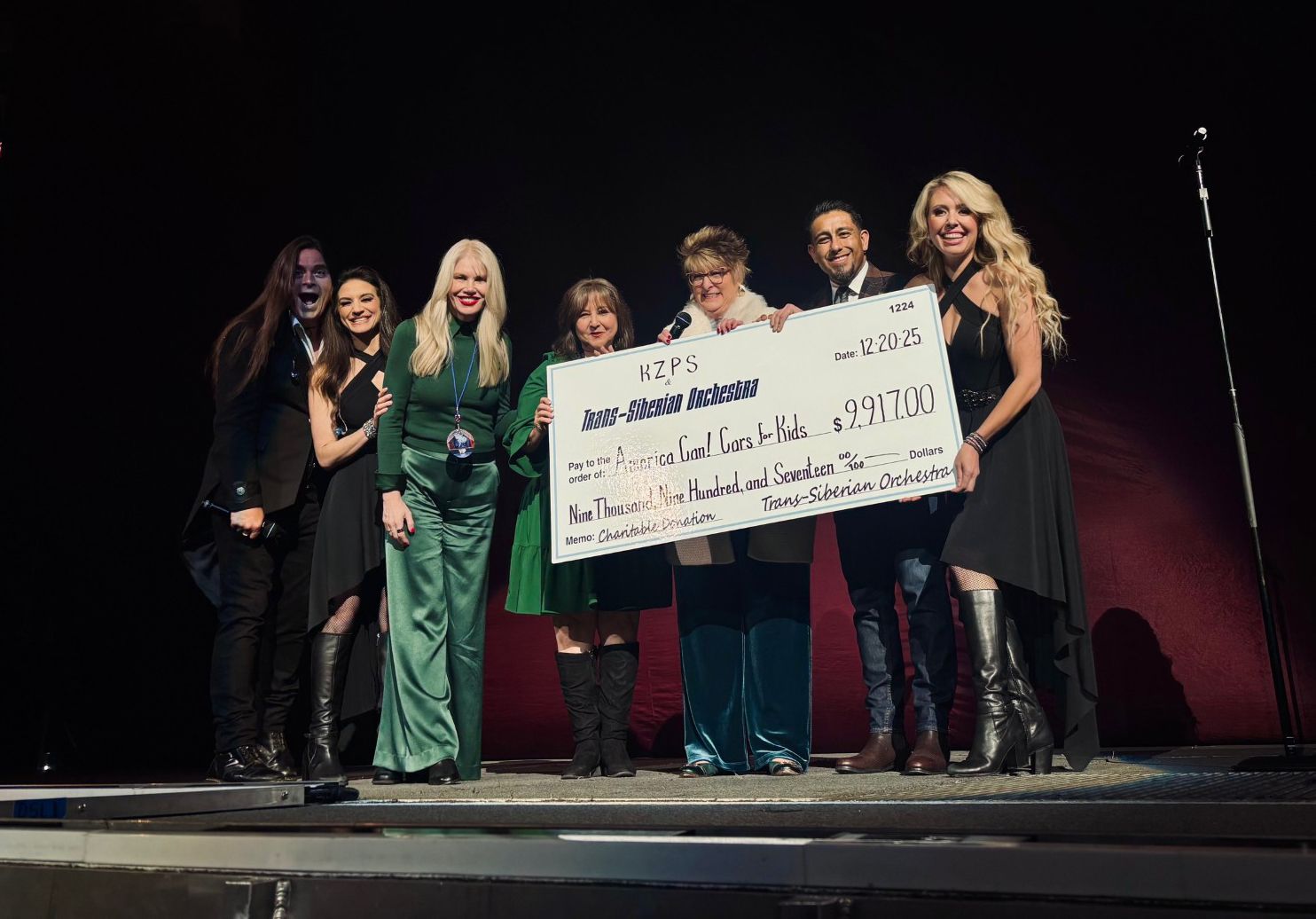 Celebrating a Powerful Partnership: Trans-Siberian Orchestra, iHeartMedia, and Cars for Kids