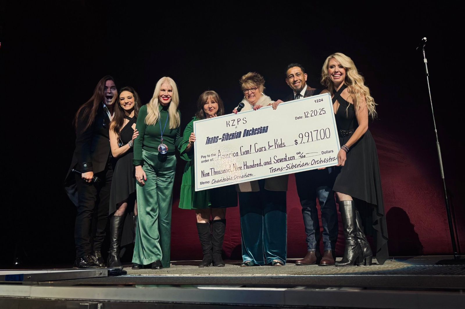 Celebrating a Powerful Partnership: Trans-Siberian Orchestra, iHeartMedia, and Cars for Kids