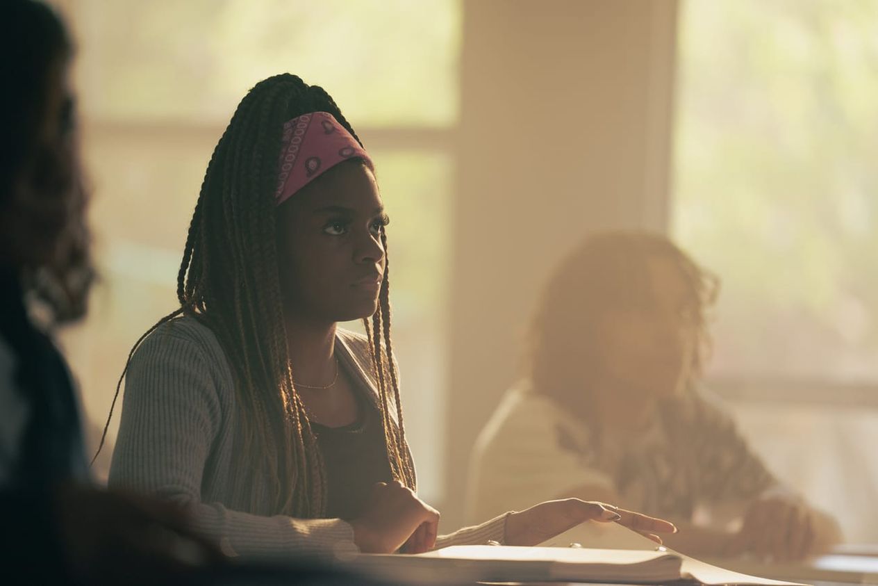 A Texans Can Academies student studying in class