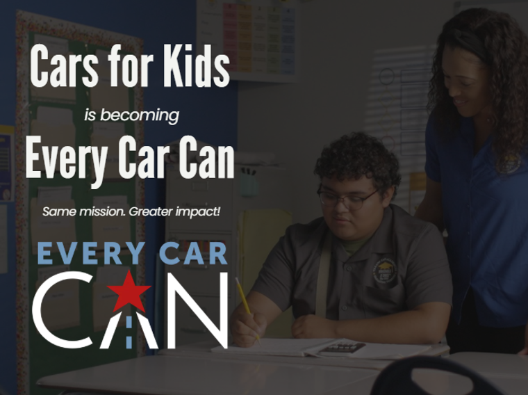 Cars for Kids Is Becoming Every Car Can