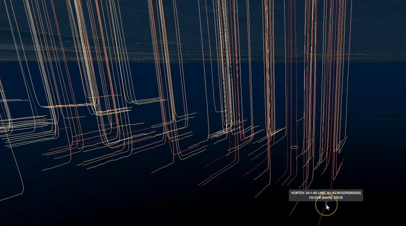 Petro.ai Newsreel | Inspect Wellbore Values in 3D, View Generations in Pad Scenario Designer, and more 