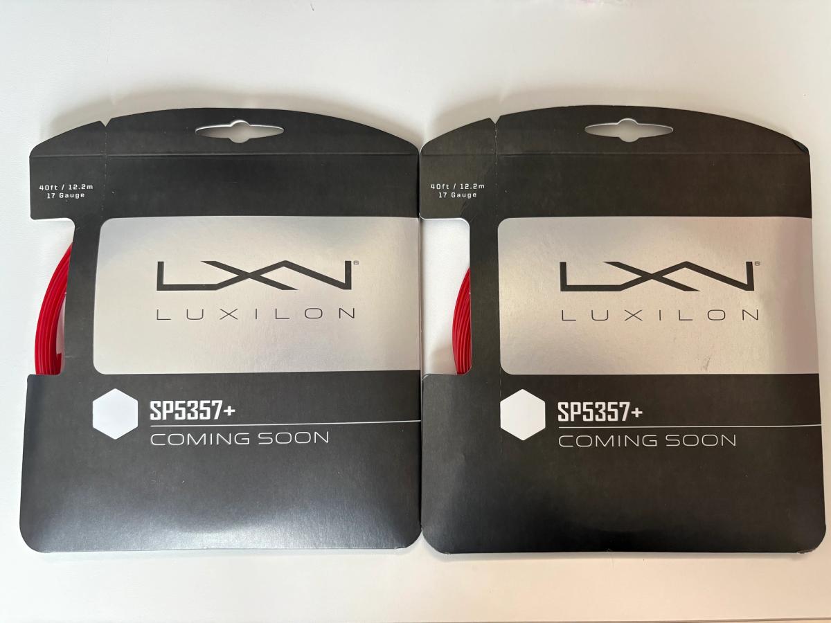 Luxilon new string for Defyer